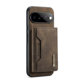 Detachable Wallet Leather Google Pixel Case-Exoticase-For Pixel 11 Pro XL-Coffee-Exoticase