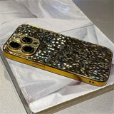 Diamond Waterfall Shimmer Plated iPhone Case-Exoticase-Exoticase