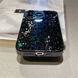 Diamond Waterfall Shimmer Plated iPhone Case-Exoticase-Exoticase