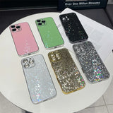Diamond Waterfall Shimmer Plated iPhone Case-Exoticase-Exoticase