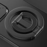 Double Sided Magnetic Folding iPhone Ring Holder-Exoticase-Black-Exoticase