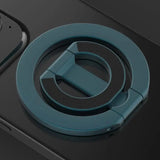 Double Sided Magnetic Folding iPhone Ring Holder-Exoticase-Blue-Exoticase