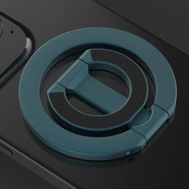 Double Sided Magnetic Folding iPhone Ring Holder-Exoticase-Blue-Exoticase