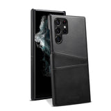 Dual Card Slot Samsung Galaxy Case-Exoticase-For S23 Ultra-Black-