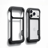 Dual Color Shockproof Bumper Frame For iPhone-Exoticase-For iPhone 17 Pro Max-Black-Exoticase