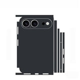Dual Color iPhone Duo Skin Wrap-Exoticase-Solid Black-iPhone Duo-Exoticase