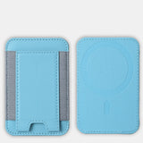 Dual Color iPhone Samsung Pixel OnePlus MagSafe Wallet-Exoticase-Bright Blue-Exoticase