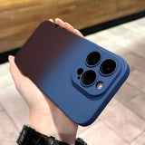 Dual Gradient Color MagSafe Apple iPhone Case-Exoticase-For iPhone 14 Pro Max-Blue-