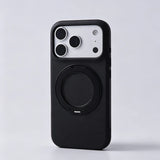 DualContrast MagSafe Large Ring iPhone Case-Exoticase-All Black-iPhone 17 Pro-Exoticase