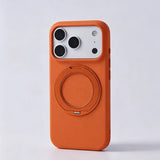 DualContrast MagSafe Large Ring iPhone Case-Exoticase-All Orange-iPhone 16 Pro-Exoticase