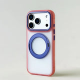 DualContrast MagSafe Large Ring iPhone Case-Exoticase-Pink Blue-iPhone 17 Pro Max-Exoticase