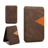 DualFlipX iPhone MagSafe Wallet-Exoticase-Coffee Yellow-iPhone 17 Pro Max-Exoticase