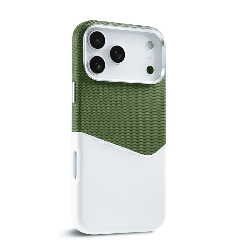 Duplex Jeansy Card Holder iPhone Case-Exoticase-For iPhone 17 Pro Max-Green-Exoticase