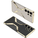 Electroplate Leather Crocodile Tempered Samsung Case-Exoticase-Exoticase