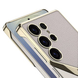 Electroplate Leather Crocodile Tempered Samsung Case-Exoticase-Exoticase