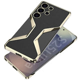 Electroplate Leather Crocodile Tempered Samsung Case-Exoticase-Exoticase