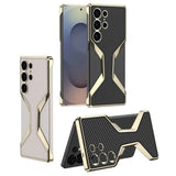 Electroplate Leather Crocodile Tempered Samsung Case-Exoticase-Exoticase