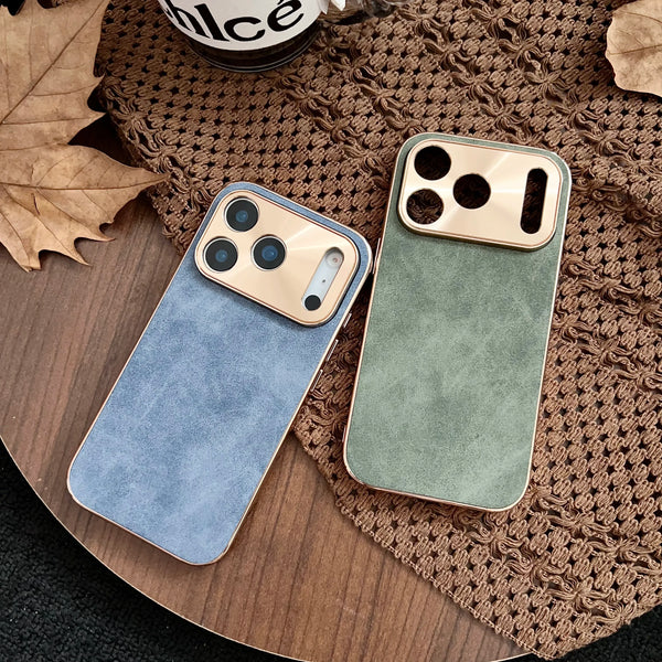 Electroplated Suede or Glitter iPhone Case-Exoticase-Exoticase