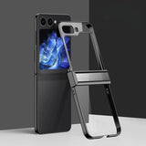 Electroplated Transparent Samsung Galaxy Z Flip Case-Exoticase-Exoticase