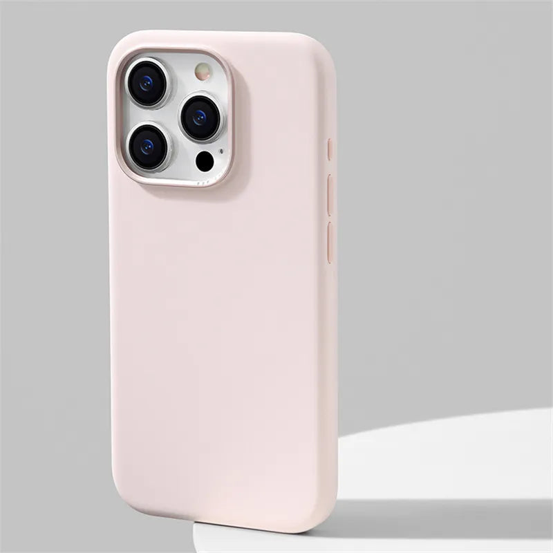 iPhone 15 Pro Back Cover case - Buy iPhone 15 Pro Silicone Case with  Magsafe