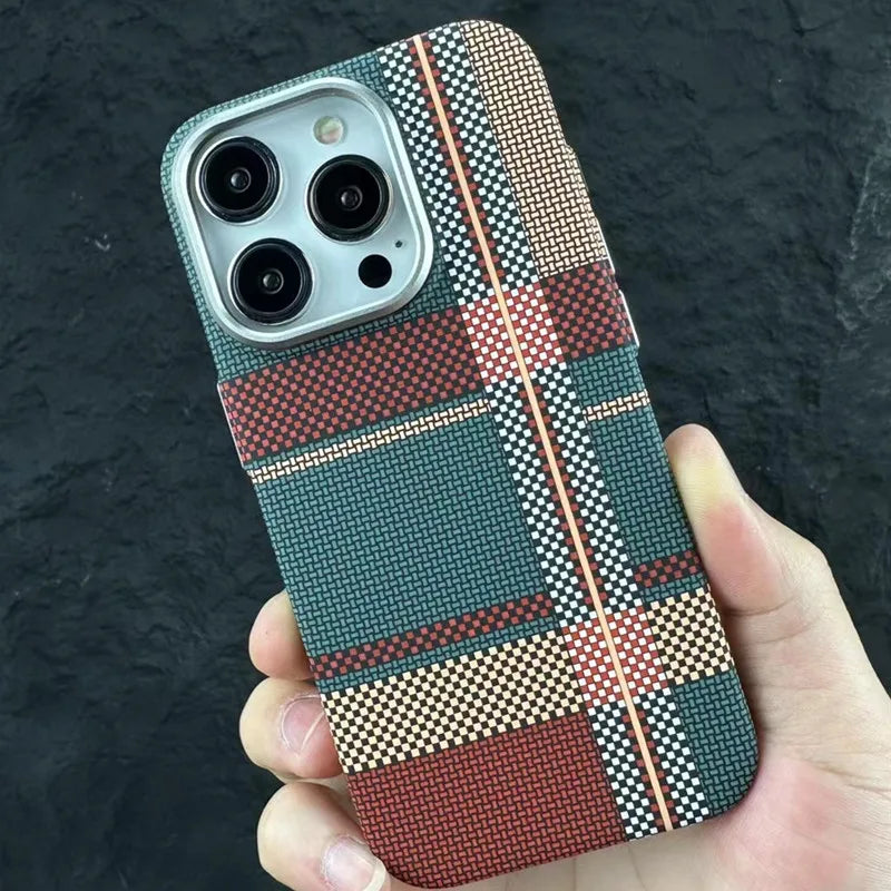 Patterned Iphone Case Fabric Mountain Pattern iPhone Case – Exoticase