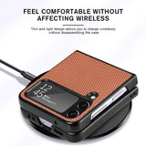 Faux Carbon Fiber Samsung Z Flip Case-Exoticase-Exoticase