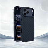 Faux Kevlar iPhone Case-Exoticase-For iPhone 18 Pro Max-Black-Exoticase
