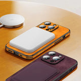 Faux Leather Deer Engrave iPhone Case-Exoticase-