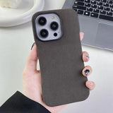 FauxFur Sideless MagSafe iPhone Case-Exoticase-For iPhone 15 Pro Max-Gray-