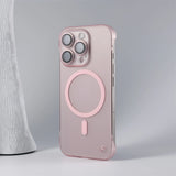 Featherlight Ultra Slim Frosted iPhone Case-Exoticase-For iPhone 16 Pro Max-Pink-Exoticase