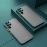 Featured Shockproof Samsung S25 Edge Cases-Exoticase-Green Matte-S25 Edge-Exoticase