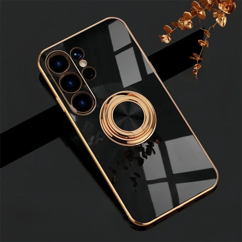 Featured Shockproof Samsung S25 Edge Cases-Exoticase-Black Ring-S25 Edge-Exoticase