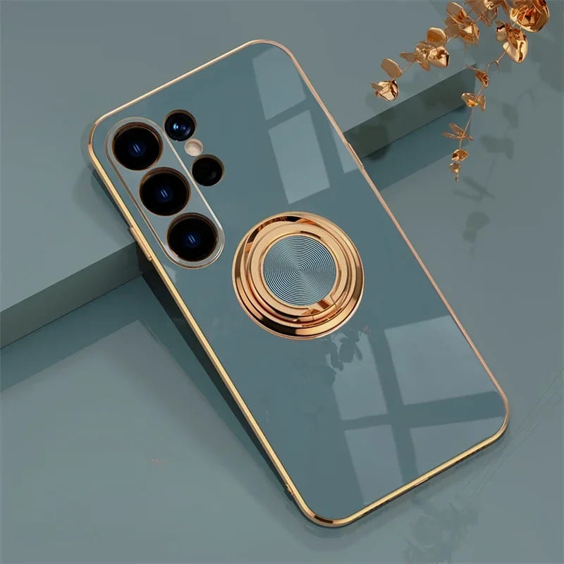 Featured Shockproof Samsung S25 Edge Cases-Exoticase-Gray Ring-S25 Edge-Exoticase