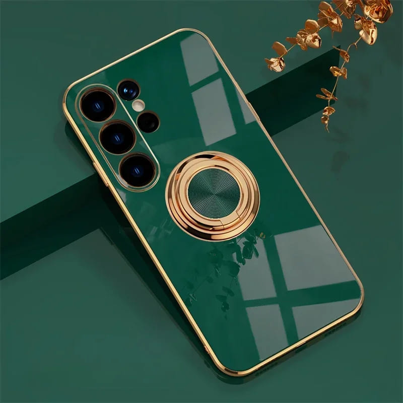 Featured Shockproof Samsung S25 Edge Cases-Exoticase-Green Ring-S25 Edge-Exoticase