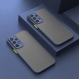 Featured Shockproof Samsung S25 Edge Cases-Exoticase-Blue Matte-S25 Edge-Exoticase