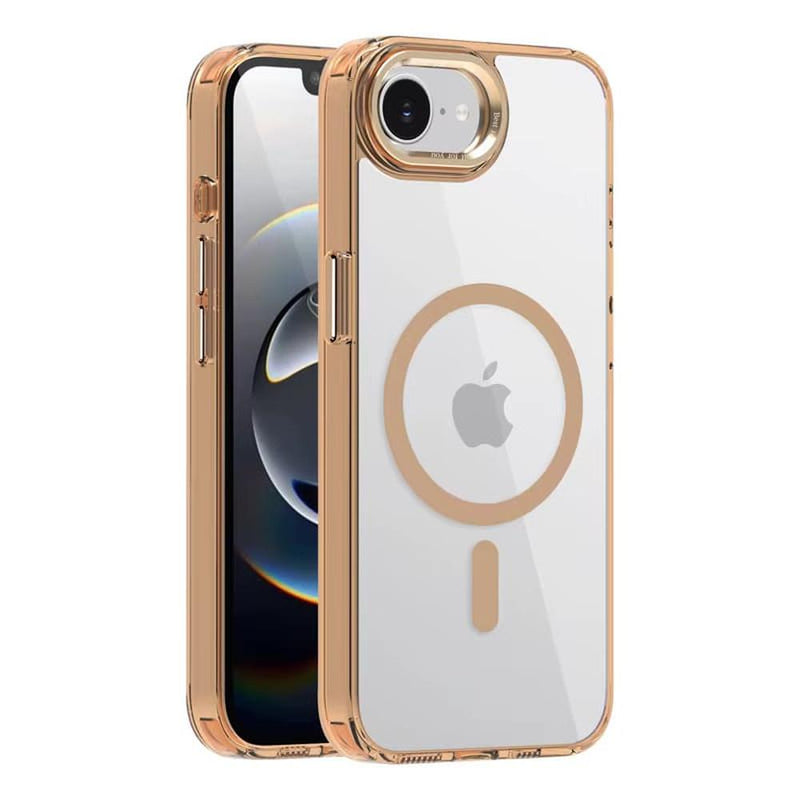 Featured Shockproof iPhone 16E Cases-Exoticase-Clear Gold-iPhone 16E-Exoticase