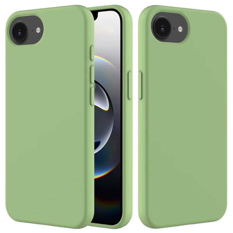 Featured Shockproof iPhone 16E Cases-Exoticase-Silicone Matcha Green-iPhone 16E-Exoticase