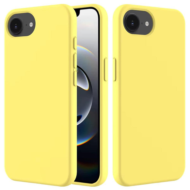 Featured Shockproof iPhone 16E Cases-Exoticase-Silicone Yellow-iPhone 16E-Exoticase