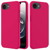 Featured Shockproof iPhone 17E Cases-Exoticase-Silicone Rose Red-iPhone 17E-Exoticase