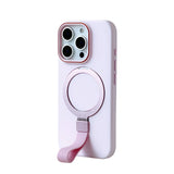 Finger Loop Large Ring iPhone Case-Exoticase-For iPhone 16 Pro Max-Pink-Exoticase