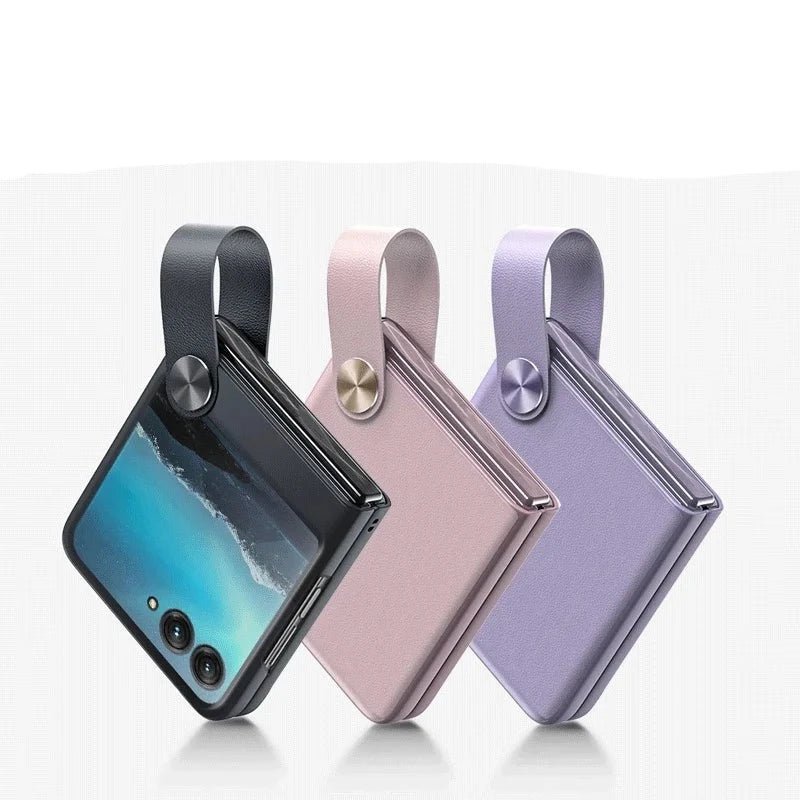 Finger Loop Motorola Razr Case, Moto Razr Plus 2023 / Purple Finger Loop Motorola Razr Case, Moto Razr Plus 2023 / Purple