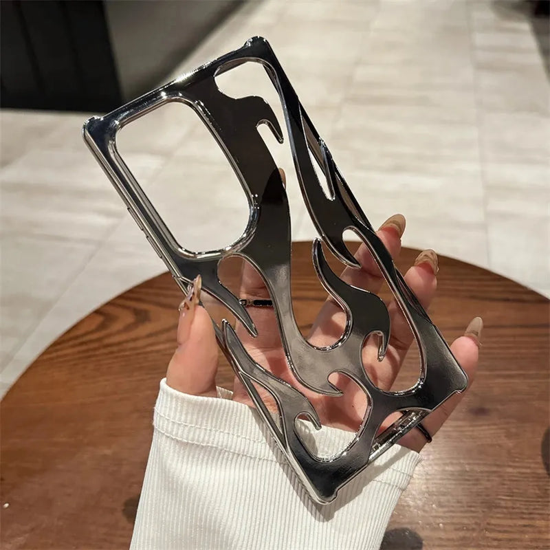 Flames Hollow Samsung Case-Exoticase-Exoticase