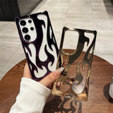 Flames Hollow Samsung Case-Exoticase-Exoticase