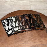 Flames Hollow Samsung Case-Exoticase-Exoticase
