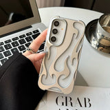 Flames Hollow Samsung Case-Exoticase-Exoticase