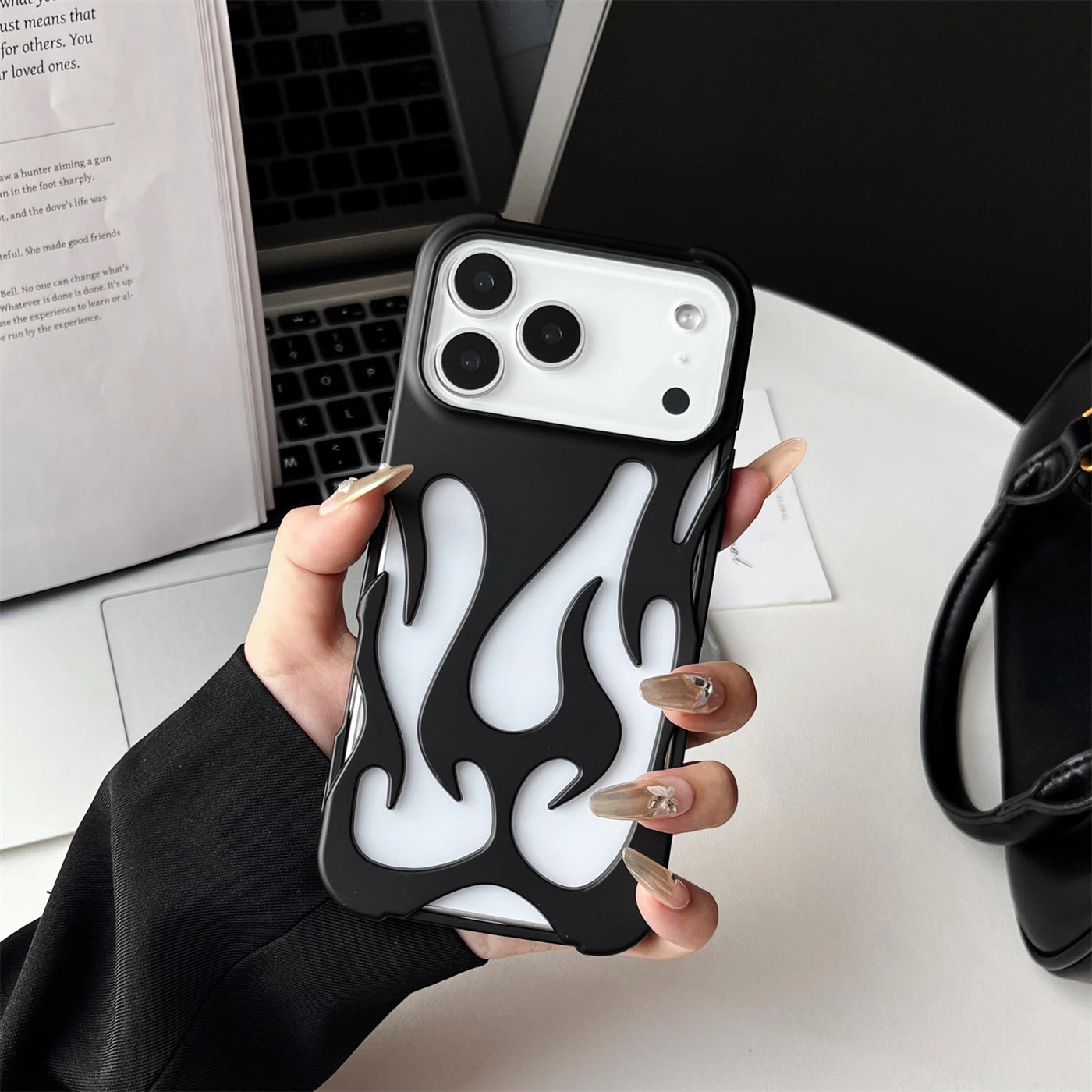 Flames Hollow iPhone Case – Exoticase Flames Hollow iPhone Case – Exoticase