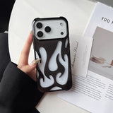 Flames Hollow iPhone Case-Exoticase-Exoticase
