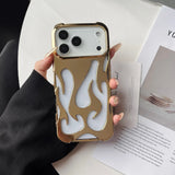Flames Hollow iPhone Case-Exoticase-Exoticase