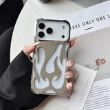 Flames Hollow iPhone Case-Exoticase-Exoticase