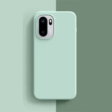 Flat Liquid Silicone OnePlus Case-Exoticase-For OnePlus 15R-Cyan Blue-Exoticase